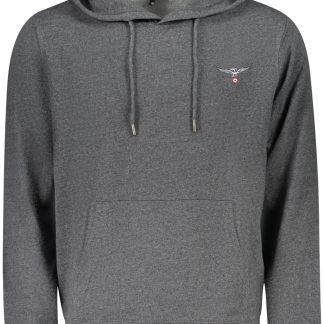 SUDADERA GRIS CON CREMALLERA PARA HOMBRE DE LA ACADEMIA MILITAR