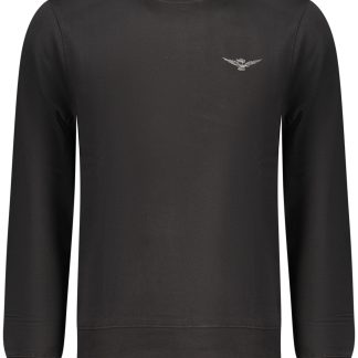 SUDADERA NEGRA CON CREMALLERA PARA HOMBRE DE LA ACADEMIA MILITAR