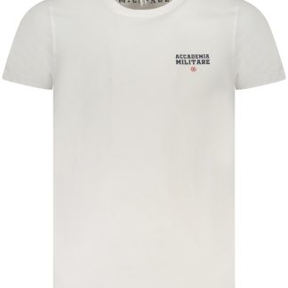 CAMISETA DE MANGA CORTA DE LA ACADEMIA MILITAR PARA HOMBRE BLANCA