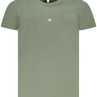 CAMISETA DE MANGA CORTA DE LA ACADEMIA MILITAR PARA HOMBRE VERDE