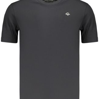 Camiseta de manga corta para hombre Blauer Apparel, color negro.