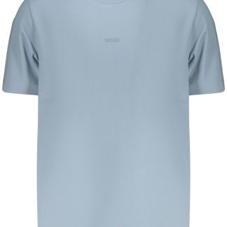 Camiseta de manga corta para hombre BOSS, azul