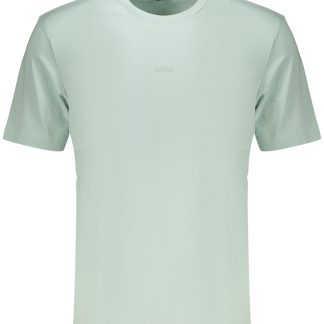CAMISETA DE MANGA CORTA PARA HOMBRE BOSS, COLOR VERDE