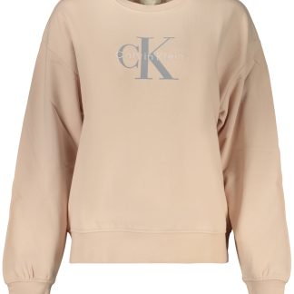Sudadera rosa con cremallera para mujer de Calvin Klein