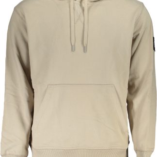 SUDADERA SIN CREMALLERA BEIGE HOMBRE CALVIN KLEIN
