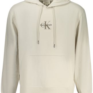 SUDADERA CON CREMALLERA PARA HOMBRE DE CALVIN KLEIN, BEIGE