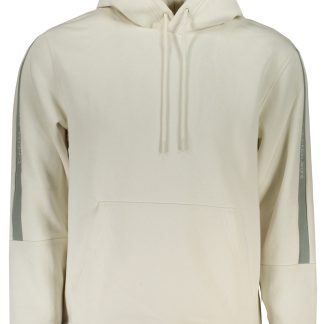 SUDADERA BLANCA SIN CREMALLERA CALVIN KLEIN HOMBRE