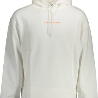 SUDADERA CALVIN KLEIN SIN CREMALLERA HOMBRE BLANCO