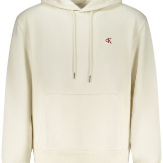 SUDADERA CON CREMALLERA PARA HOMBRE CALVIN KLEIN BLANCA
