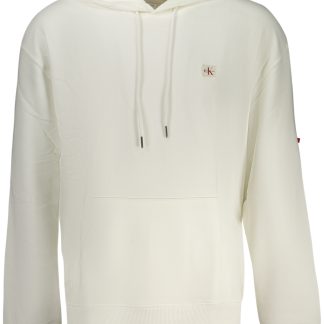 SUDADERA CON CREMALLERA PARA HOMBRE CALVIN KLEIN BLANCA