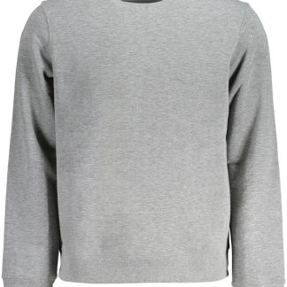 SUDADERA GRIS SIN CREMALLERA CALVIN KLEIN HOMBRE
