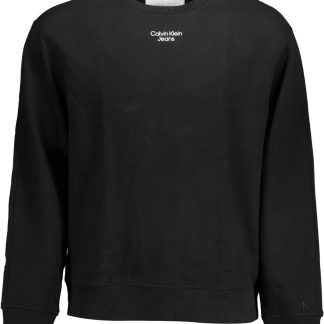 SUDADERA CALVIN KLEIN SIN CREMALLERA HOMBRE NEGRO