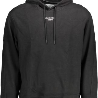 SUDADERA CALVIN KLEIN SIN CREMALLERA HOMBRE NEGRO