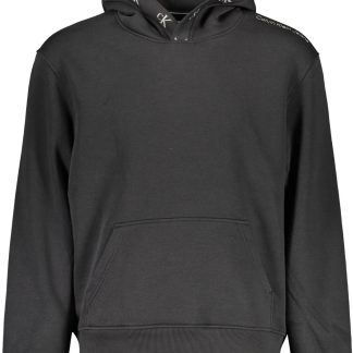 SUDADERA NEGRA CON CREMALLERA PARA HOMBRE DE CALVIN KLEIN