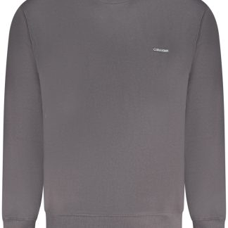 SUDADERA NEGRA CON CREMALLERA PARA HOMBRE DE CALVIN KLEIN