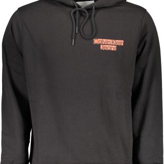 SUDADERA CALVIN KLEIN SIN CREMALLERA NEGRO HOMBRE