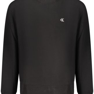 SUDADERA NEGRA CON CREMALLERA PARA HOMBRE CALVIN KLEIN