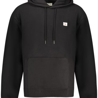 SUDADERA NEGRA CON CREMALLERA PARA HOMBRE DE CALVIN KLEIN
