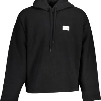 SUDADERA CALVIN KLEIN SIN CREMALLERA NEGRO HOMBRE