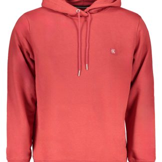 SUDADERA DE HOMBRE CALVIN KLEIN ROJA CON CREMALLERA