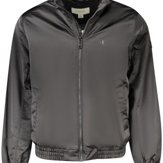 CHAQUETA NEGRA DE CALVIN KLEIN PARA HOMBRE