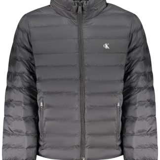 CHAQUETA NEGRA DE CALVIN KLEIN PARA HOMBRE