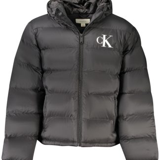 CHAQUETA NEGRA DE CALVIN KLEIN PARA HOMBRE