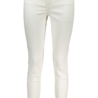 JEANS CALVIN KLEIN MUJER DENIM BLANCO
