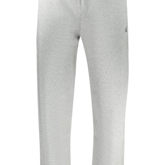PANTALONES DE CHÁNDAL LARGOS DE CALVIN KLEIN PARA HOMBRE GRISES