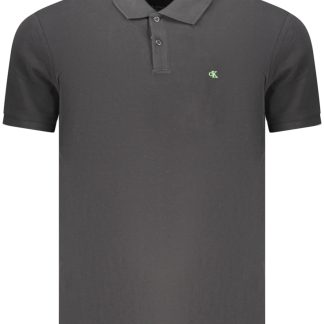 POLO CALVIN KLEIN MANGA CORTA PARA HOMBRE NEGRO