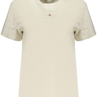 CAMISETA DE MANGA CORTA PARA MUJER CALVIN KLEIN, COLOR GRIS