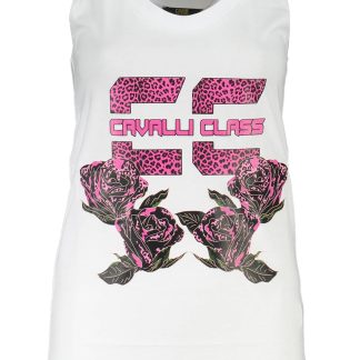 CAMISETA DE TIRANTES MUJER CAVALLI CLASS BLANCO