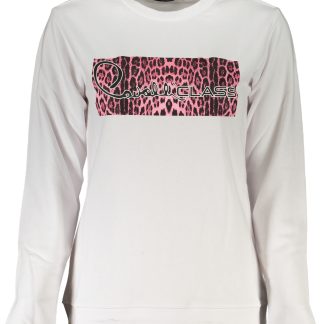 SUDADERA MUJER BLANCA CAVALLI CLASS SIN CREMALLERA
