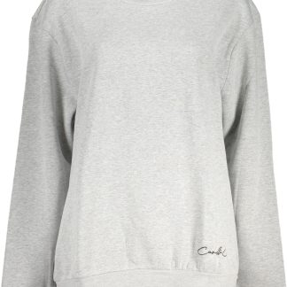 SUDADERA GRIS SIN CREMALLERA CAVALLI CLASS MUJER