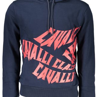 SUDADERA CAVALLI CLASS SIN CREMALLERA HOMBRE AZUL