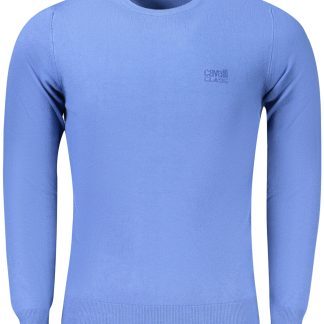 SUÉTER AZUL DE HOMBRE DE LA CLASE CAVALLI