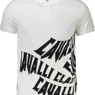 CAVALLI CLASS POLO MANGA CORTA HOMBRE BLANCO