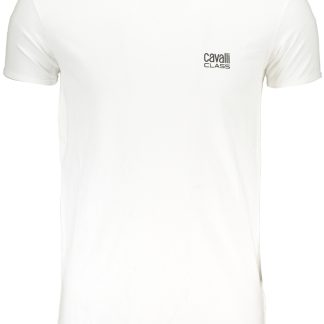 CAVALLI CLASS CAMISETA MANGA CORTA HOMBRE BLANCO