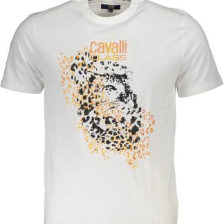 CAVALLI CLASS CAMISETA MANGA CORTA HOMBRE BLANCO