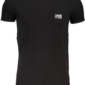 CAMISETA MANGA CORTA HOMBRE CAVALLI CLASS NEGRO
