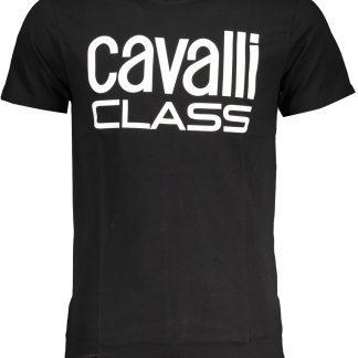 CAMISETA MANGA CORTA HOMBRE CAVALLI CLASS NEGRO