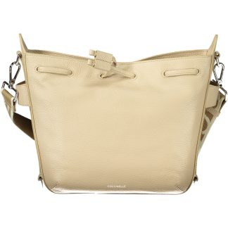 BOLSO COCCINELLE BEIGE PARA MUJER