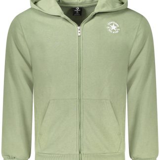 SUDADERA CON CREMALLERA VERDE PARA NIÑOS CONVERSE