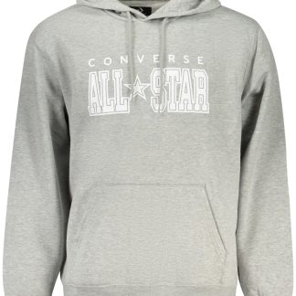 Sudadera gris con cremallera para hombre de Converse