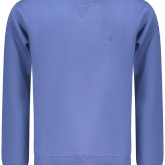 SUDADERA AZUL SIN CREMALLERA COVERI MOVING PARA HOMBRE