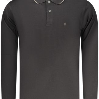 POLO DE MANGA LARGA PARA HOMBRE COVERI MOVING NEGRO