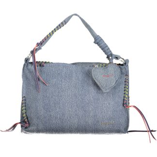 BOLSO AZUL DE MUJER DESIGUAL