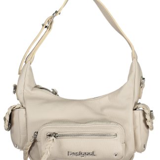 BOLSO MUJER DESIGUAL BLANCO