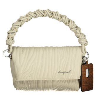 BOLSO BLANCO DE MUJER DESIGUAL