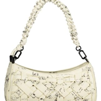 BOLSO BLANCO DE MUJER DESIGUAL